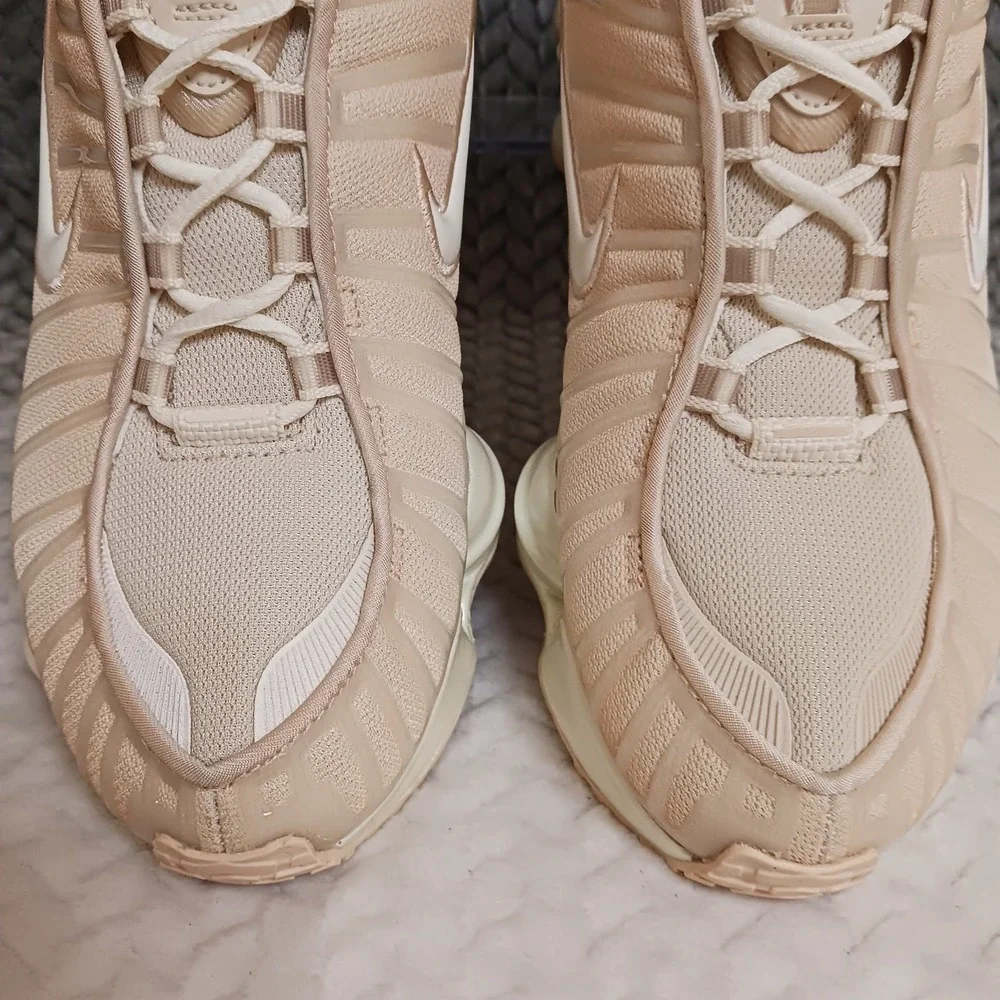 Nike Shox TL Pearl White Particle Pink Women's Running Sneakers Shoes Size 10